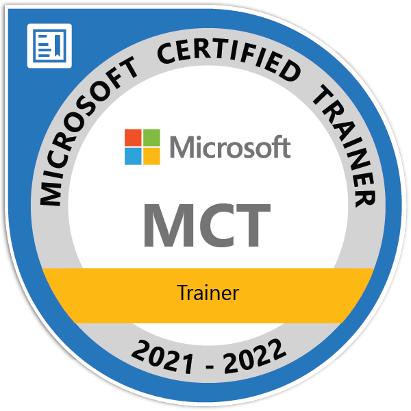 Microsoft Certified Trainer 2022/21