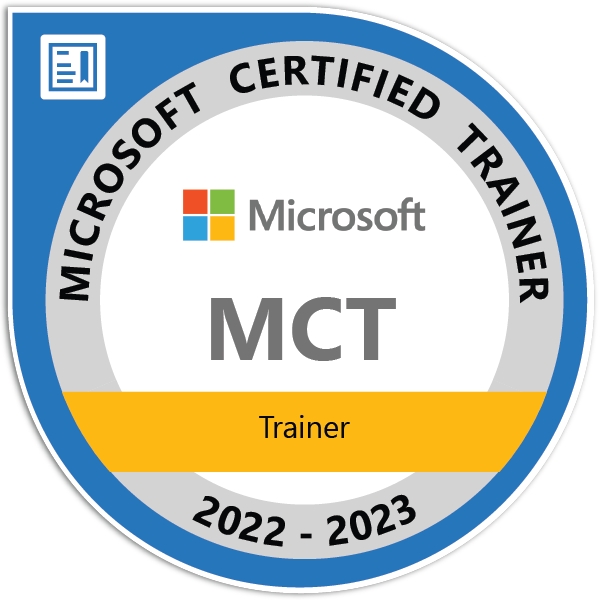 Microsoft Certified Trainer 2023/22
